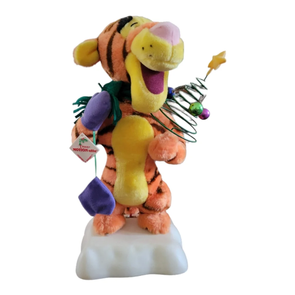 HP 😀 Vtg 1996 16” Telco Tigger Animated Christmas Figure Winnie The Pooh